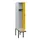 locker met bank,HxBxD 1950x300x815mm,1vak,vak B 300mm,cilinderslot