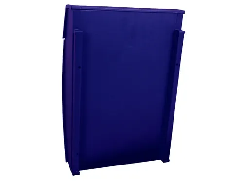 Wandbrievenbus Geronan Blauw Staal