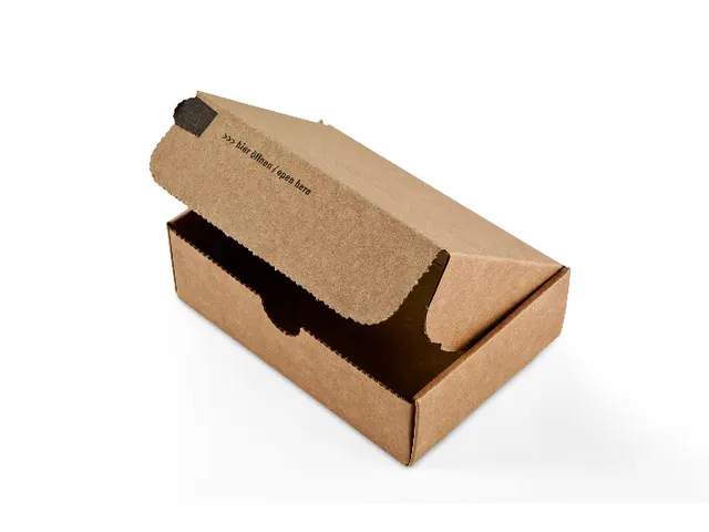 boite expedition Modulbox, format 140 x 101 x 43 mm, marron