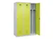 locker voor scheiding van kleding,HxBxD 1850x1200x500mm,3vak