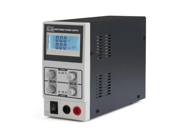 Dc Lab Schakelende Voeding 0-30 Vdc / 0-10 a Lcd Scherm