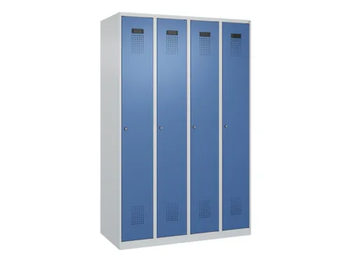 locker voor scheiding van kleding,HxBxD 1850x1200x500mm,4vak