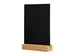 Krijtbord Europel Tafelmodel met Eiken houten voet A5