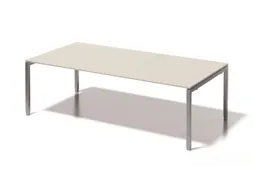 vergadertafel/directiebureau,HxBxD 650-850x2400x1200mm,rechthoekig