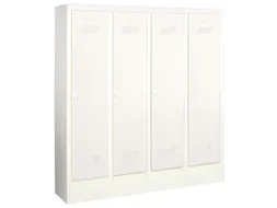 lockerkast v. kinderen,HxBxD 1300x1030x300mm,RAL7035,front RAL7035