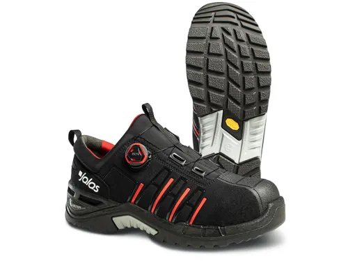 Jalas 9965 Exalter lage S3 veiligheidsschoenen SRC HRO zwart maat W-43