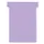 Nobo T-Planbordkaarten Index 3 120x92mm Violet