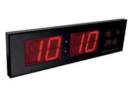 Wandklok Perel met LED display