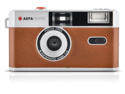 Retro Analoog Fototoestel, 35Mm, Bruin