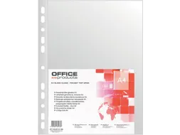 Office Products showtas A4 40 micron 11-gaats Glashelder 100 stuks