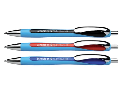 Balpen Schneider Slider Rave XB Blauw