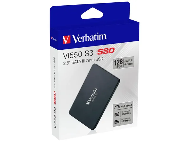 Hard Drive Verbatim VI550 S3 256GB SSD