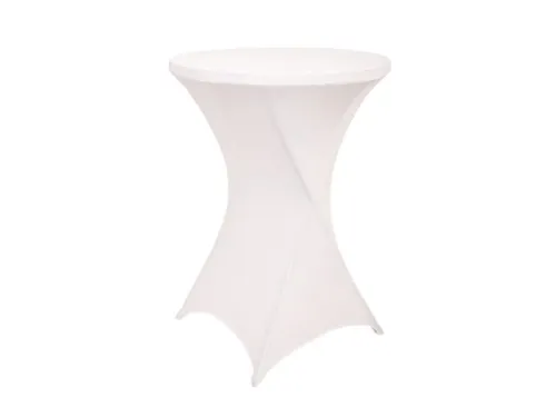 Statafelrok Wit ⌀ 80cm