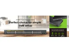 Zyxel GS1900-48 v2, 48-port GbE L2 Smart Switch, rackmount, L2, Gigabi