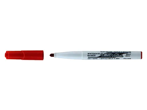Whiteboardmarker Bic Velleda 1741 rond medium rood