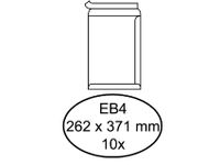 Envelop Hermes Akte Eb4 262x371mm Zelfklevend Wit 10stuks