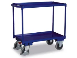 Tafelwagen 400kg Lxb 850x500mm 2 Etages Staalplaat