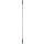 Hygiene 2958-3 Aluminium Steel 130cm Blauw