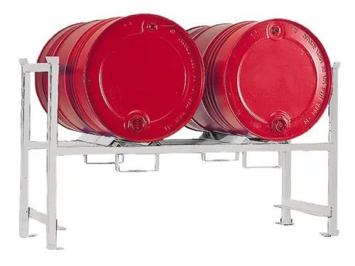 stapelframe,v. 2x200l vat,HxBxD 790x1390x650mm,1xvatensteun,verzinkt