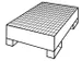 Bac de rétention modulable 2x200l vol. de rétention 224l HxlxP 360x1