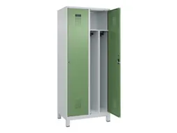 locker voor scheiding van kleding,HxBxD 1950x800x500mm,2vak