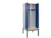 locker voor scheiding van kleding,HxBxD 2120x800x815mm,2vak