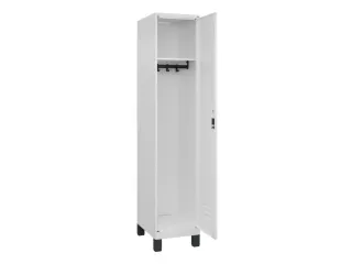 locker,HxBxD 1950x400x500mm,1vak,vak B 400mm,cil.-slot,voeten - 2