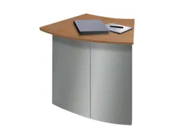 Balieprogramma Genua Aanbouwelement Staal 720x1265x800mm Beuken Decor