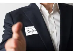 A4 Naambadge Etiket 25 vel 80x50mm Satijn