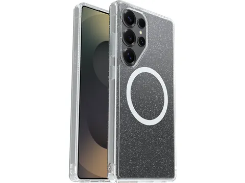 OtterBox Symmetry Clear Galaxy S25 Ultra Magnets Pueblo Stardust glitt