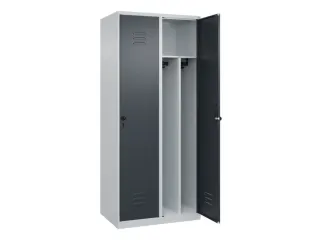 locker voor scheiding van kleding,HxBxD 1850x800x500mm,2vak - 2