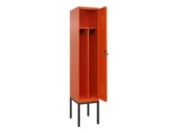 locker voor scheiding van kleding,HxBxD 2120x400x500mm,1vak