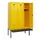 locker met bank,HxBxD 1950x1200x815mm,3vak,vak B 400mm,cilinderslot