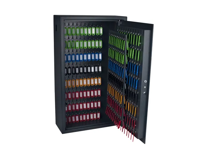 Sleutelkast Pavo high security 300 haken 550x300x150mm cijferslot