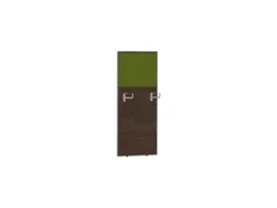baliepaneel bureau aanbouw rechts 600mm NV bruin hickory BN7048-groen