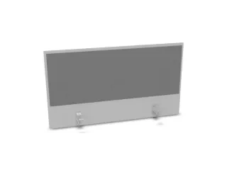 opzetpaneel bureau aanbouw achter MP-lichtgrijs BN8078-grijs 1000mm - 1
