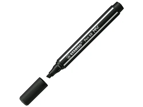 Viltstift STABILO Pen 68/46 Max zwart