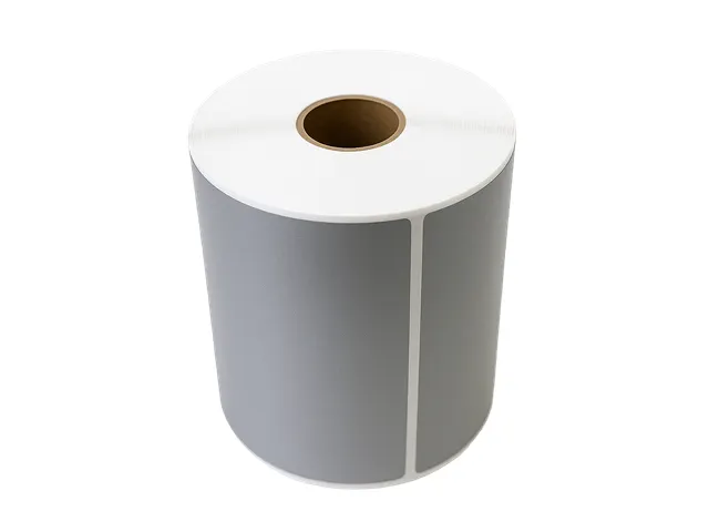 Etiquette d'expédition colorée rouleau 102x152mm Argent 2800pcs