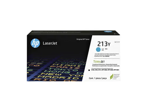 HP W2131Y Toner Blauw Origineel 213Y Extra Hoge Capaciteit