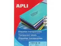Apli Transparante etiketten