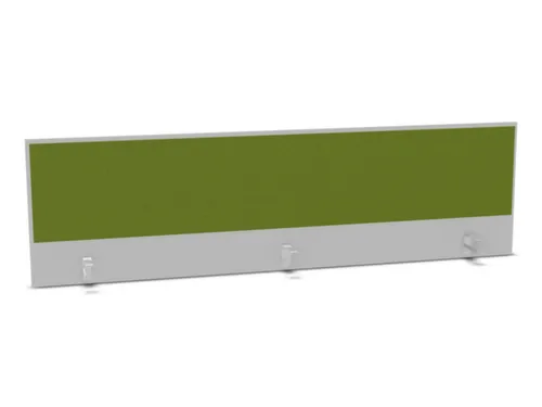 opzetpaneel bureau aanbouw achter MP-lichtgrijs BN7048-groen 2000mm