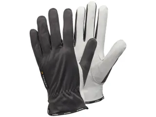 Tegera 114 nylon precisiehandschoenen grijs/wit maat 10 doos 12 paar - 1