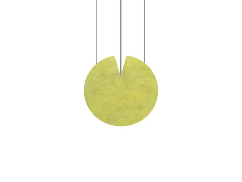 Plafondpaneel Rocada Forest 109x109 cm verticaal limegroen