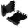 Raildiepte Adapterset voor Server Racks 2U 10cm