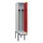 locker met bank,voor scheiding van kleding,HxBxD 2120x400x815mm,1vak