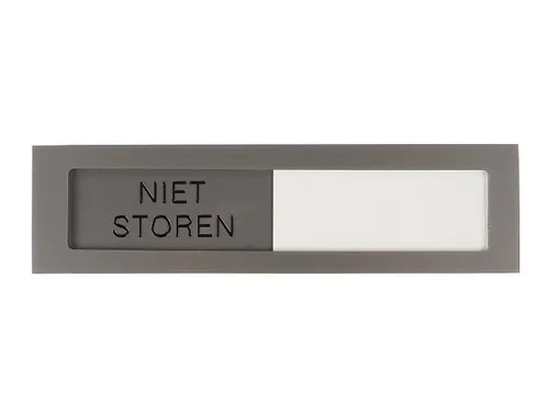Infobord Deurbordje Niet Storen 150x40mm