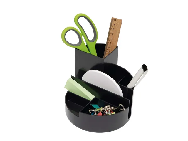 Organisateur MAULroundbox Recycled 6 compartiments noir