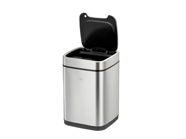 Stijlvolle Afvalbak EcoSmart Sensor Bin 6 Liter Mat RVS