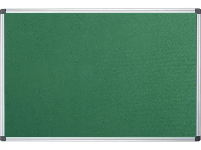Tableau Textile Cadre Aluminium 60x90cm Vert