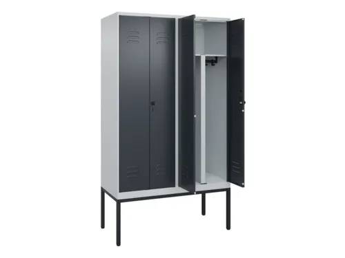 PBM-locker,HxBxD 2120x1200x500mm,4vak,vak B 300mm,draaigrendel